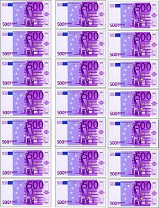 500 Евро №1